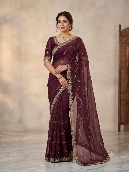 Surakhi rim zim saree surat online shopping wholesale